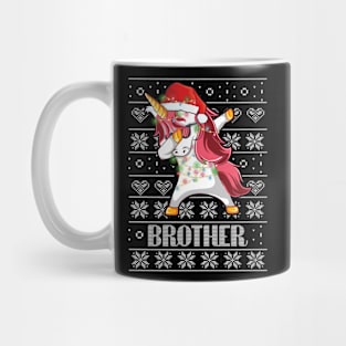 Cute Dabbing Unicorn Nana Christmas Funny Gift Mug